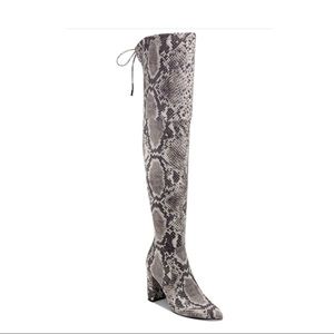 Marc Fisher Vany Over-The-Knee High-Heel Boots